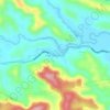 Mappa topografica Malinao Ibaba, altitudine, rilievo