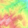 Mappa topografica Coursage, altitudine, rilievo