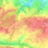 Mappa topografica Keravelot, altitudine, rilievo