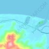 Mappa topografica Pata West, altitudine, rilievo