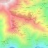 Mappa topografica Se, altitudine, rilievo