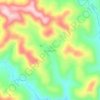 Mappa topografica Xarqueada, altitudine, rilievo