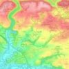 Mappa topografica Kerdudal, altitudine, rilievo