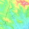 Mappa topografica La Vivarié, altitudine, rilievo