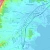 Mappa topografica Dapto, altitudine, rilievo