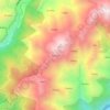Mappa topografica Bhadraj, altitudine, rilievo