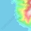 Mappa topografica Cersuta, altitudine, rilievo