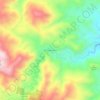 Mappa topografica Las Huertecicas, altitudine, rilievo