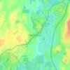 Mappa topografica Ballynacarrow, altitudine, rilievo