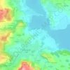 Mappa topografica Fisching, altitudine, rilievo