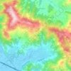 Mappa topografica Bargecchia, altitudine, rilievo