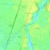 Mappa topografica Tarcan, altitudine, rilievo
