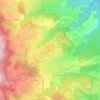 Mappa topografica Triols, altitudine, rilievo