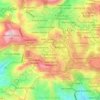 Mappa topografica City Camp Proper, altitudine, rilievo