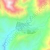 Mappa topografica Gaitan, altitudine, rilievo
