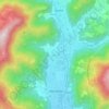 Mappa topografica Cogozzo, altitudine, rilievo
