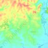 Mappa topografica Cristo, altitudine, rilievo