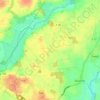 Mappa topografica Tolkschuby, altitudine, rilievo