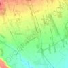 Mappa topografica Vergnasco, altitudine, rilievo