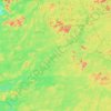 Mappa topografica Île Trailer, altitudine, rilievo