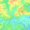 Mappa topografica Bringall, altitudine, rilievo