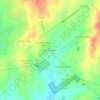 Mappa topografica Falcon Heights, altitudine, rilievo