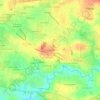 Mappa topografica Le Haut Fail, altitudine, rilievo