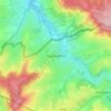 Mappa topografica Sippenaeken, altitudine, rilievo