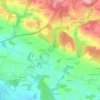 Mappa topografica Bizole, altitudine, rilievo