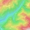 Mappa topografica Curiglia, altitudine, rilievo