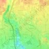 Mappa topografica Villaggio del Sole, altitudine, rilievo