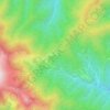 Mappa topografica Porti, altitudine, rilievo