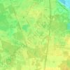 Mappa topografica Concyr, altitudine, rilievo