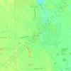 Mappa topografica Ottawa Lake, altitudine, rilievo