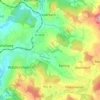 Mappa topografica Traxing, altitudine, rilievo