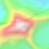 Mappa topografica Dunagiri, altitudine, rilievo