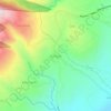 Mappa topografica Banglay, altitudine, rilievo
