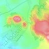 Mappa topografica Borrego, altitudine, rilievo
