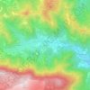 Mappa topografica Caschino, altitudine, rilievo