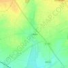 Mappa topografica Schora, altitudine, rilievo