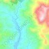 Mappa topografica Karalar, altitudine, rilievo