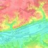 Mappa topografica La Bernerie, altitudine, rilievo