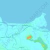 Mappa topografica Pambujan, altitudine, rilievo