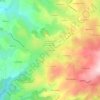 Mappa topografica Les Chirottes, altitudine, rilievo