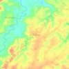 Mappa topografica Sampatulog, altitudine, rilievo