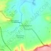 Mappa topografica Nether Broughton, altitudine, rilievo