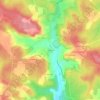 Mappa topografica La Garew, altitudine, rilievo