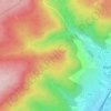 Mappa topografica Riedel, altitudine, rilievo