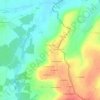 Mappa topografica Les Mittons, altitudine, rilievo