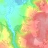 Mappa topografica Денисьево, altitudine, rilievo